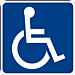 Piktogram - niepełnosprawność ruchowa